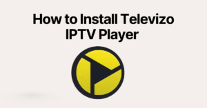 Install Televizo on Firestick
